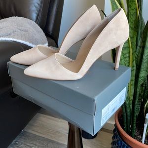 Ann Taylor Azra Suede Pumps 8.5 new in box